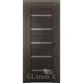 Царговая межкомнатная дверь экошпон GLAtum Х7