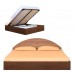 Кровать с подъемным механизмом, кромка ПВХ (односпальная и двуспальная)